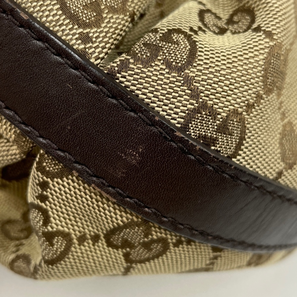 Gucci Gg Pattern Interlocking G Studded Canvas To… - image 3